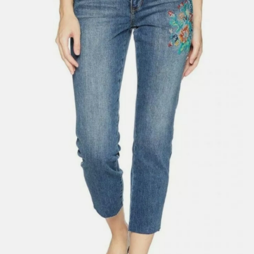 Sam Edelman Mary Jane Crop Jeans Size 31 FLAW New